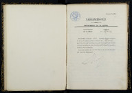 Marcy : actes d'état civil.