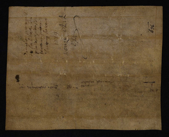 Dons et legs. - Foncier à Lucenay-lès-Aix, donation au prieuré par Agnès « dicta la Lodiere » : contrat de cession (1279), transcription latine [XXe siècle].