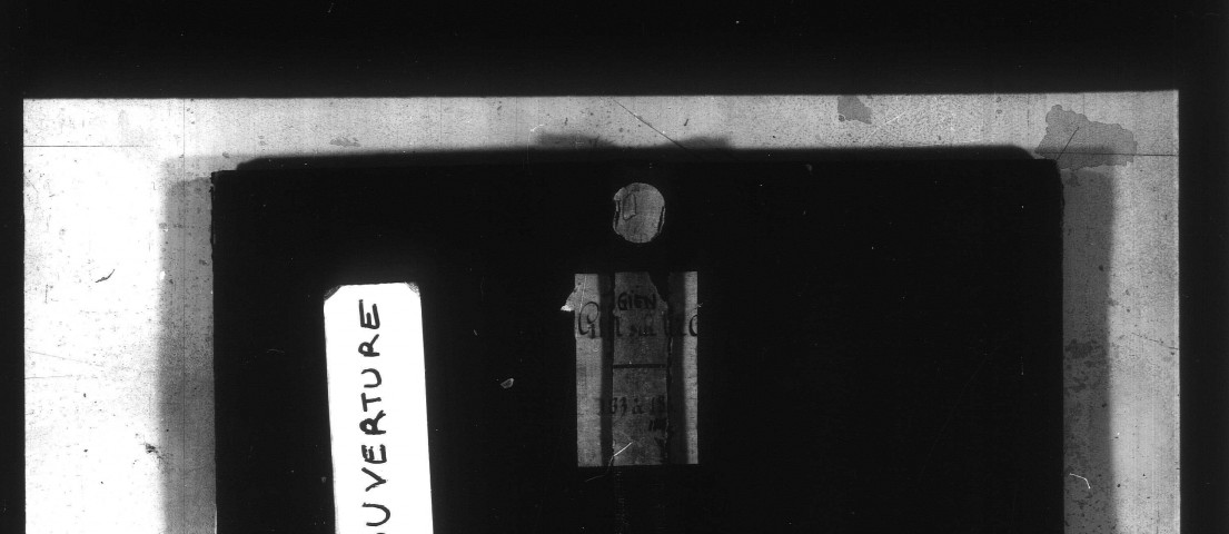 Gien-sur-Cure : actes d'état civil.