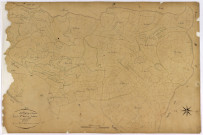 Alligny-en-Morvan, cadastre ancien : plan parcellaire de la section C dite de Lachaux, feuille 4