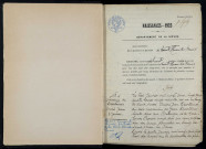 Saint-Honoré-les-Bains : actes d'état civil.