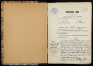 Maux : actes d'état civil.