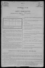 Champlemy : recensement de 1906