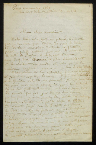 VALBRÈGUES (Antoni), poète (1844-1900) : 2 lettres.