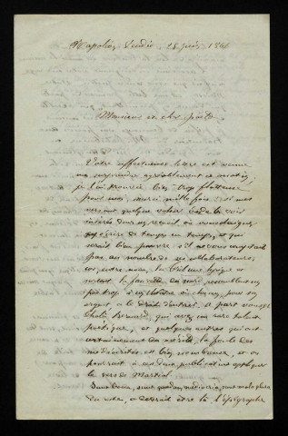 ADAM (François Étienne), poète (1833-1902) : 5 lettres, manuscrits.