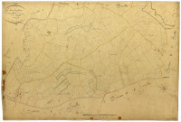 Dun-les-Places, cadastre ancien : plan parcellaire de la section B dite de Vermot, feuille 6