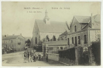 MOUX (Nièvre) – Entrée du Bourg