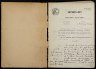 Luthenay-Uxeloup : actes d'état civil.