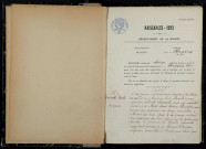 Mesves-sur-Loire : actes d'état civil.