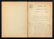 Mouron-sur-Yonne : actes d'état civil.