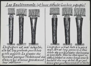 Soutènement en bois avec défauts de conception ou de réalisation : les bois engorgés.