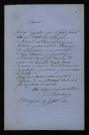 BROCHERIE (Léandre), poète à Château-Gontier (Mayenne) (né en 1834) : 15 lettres.
