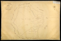 Oudan, cadastre ancien : tableau d'assemblage