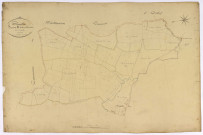 Champlin, cadastre ancien : plan parcellaire de la section B dite du Patouillat, feuille 2