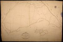 Saint-Bonnot, cadastre ancien : plan parcellaire de la section A dite du Bourg, feuille 4