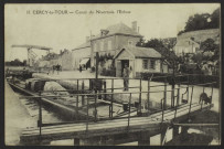 17. CERCY-la-TOUR - Canal du Nivernais, l'Ecluse