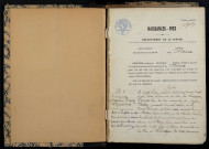 Moux-en-Morvan : actes d'état civil.