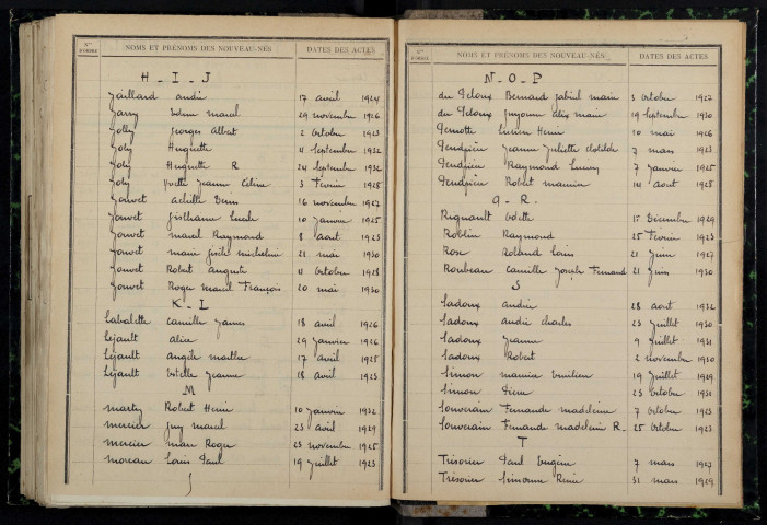 Lurcy-le-Bourg : table décennale.