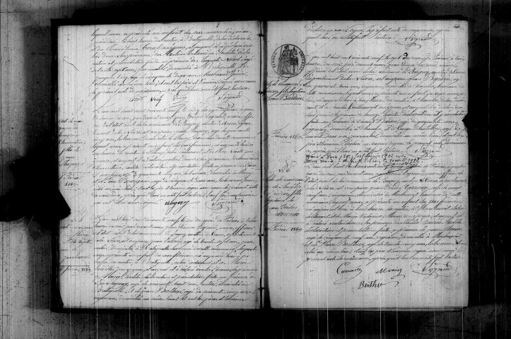 Pougny : actes d'état civil.