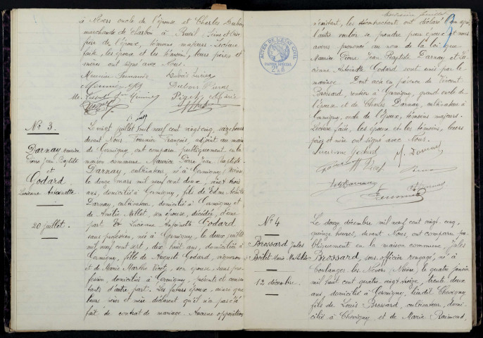 Germigny-sur-Loire : actes d'état civil.