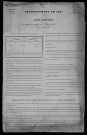 Bazoches : recensement de 1901