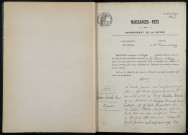 Saint-Benin-d'Azy : actes d'état civil (naissances).