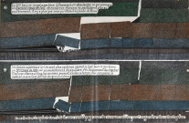 Coupe transversale, exploitation par foudroyage (gros terrains) 3 + 4.