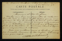RIBEMONT (Albert), poète à Vitry-sur-Seine (Val-de-Marne) : 1 lettre.