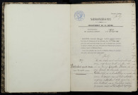 Blismes : actes d'état civil.