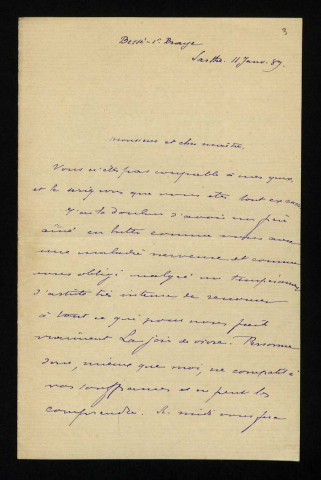 CHAUVIGNY (Louis de), poète : 2 lettres.