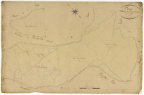 Luzy, cadastre ancien : plan parcellaire de la section B dite des Bois de Luzy et Saint-André, feuille 2
