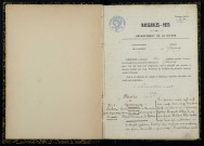 Germenay : actes d'état civil.