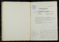 Monceaux-le-Comte : actes d'état civil.