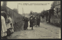 Nièvre. - GERMENAY. - Bénédiction de 3 cloches, 21 Août 1932 3. – S.E. Mgr. Chatelus - Les Parrains et Marraines