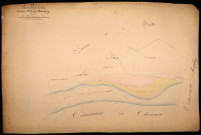 Sauvigny-les-Bois, cadastre ancien : plan parcellaire de la section C dite de Marigny, feuille 3, annexe