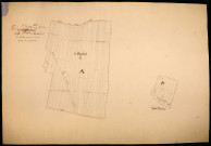 Saint-Martin-sur-Nohain, cadastre ancien : plan parcellaire de la section C dite des Bruyères, feuille 1, développement