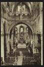 CLAMECY - (Nièvre) – Intérieur de l’Église Saint-Martin, pris des Orgues
