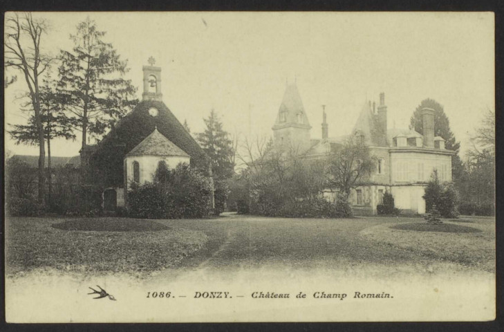 1086. - DONZY. - Château de Champ Romain