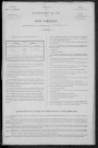 Montsauche-les-Settons : recensement de 1891