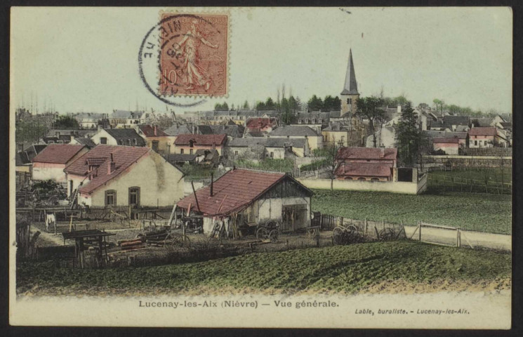 LUCENAY-LES-AIX (Nièvre) – Vue générale
