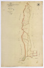 Beaumont-la-Ferrière, cadastre ancien : plan parcellaire de la section A dite de Grenant, feuille 1