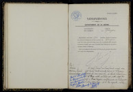 Gâcogne : actes d'état civil.