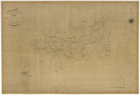 Luzy, cadastre ancien : tableau d'assemblage