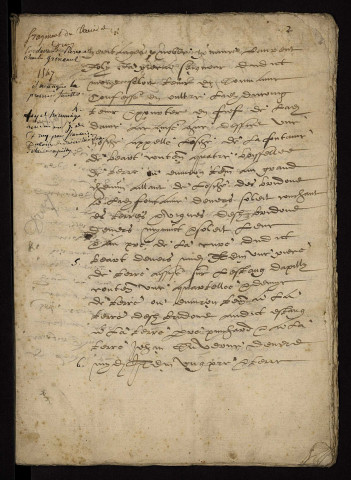 Fief de Druy : terrier lacunaire.