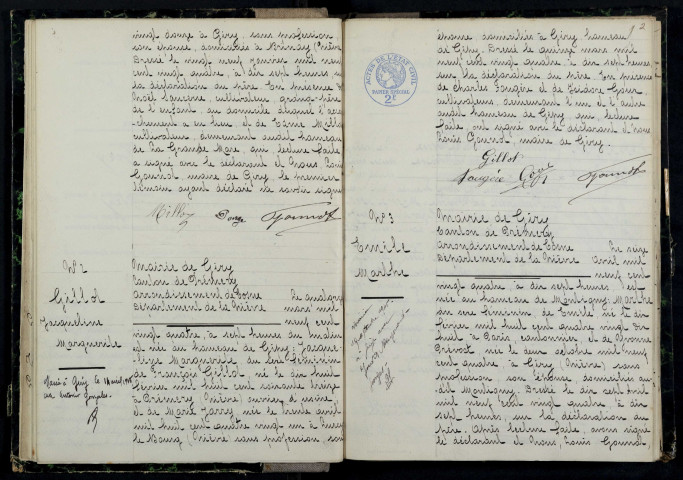 Giry : actes d'état civil.