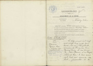 Tracy-sur-Loire : actes d'état civil.