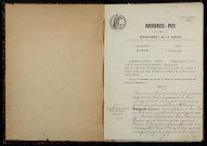 Ouroüer : actes d'état civil.