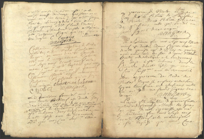 Saint-Amand-en-Puisaye : registres paroissiaux.