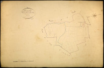 Neuilly, cadastre ancien : plan parcellaire de la section B dite de Neuilly, feuille 2