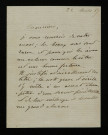 AUGIER (Émile), écrivain, membre de l'Académie française (1820-1889) : 6 lettres.
